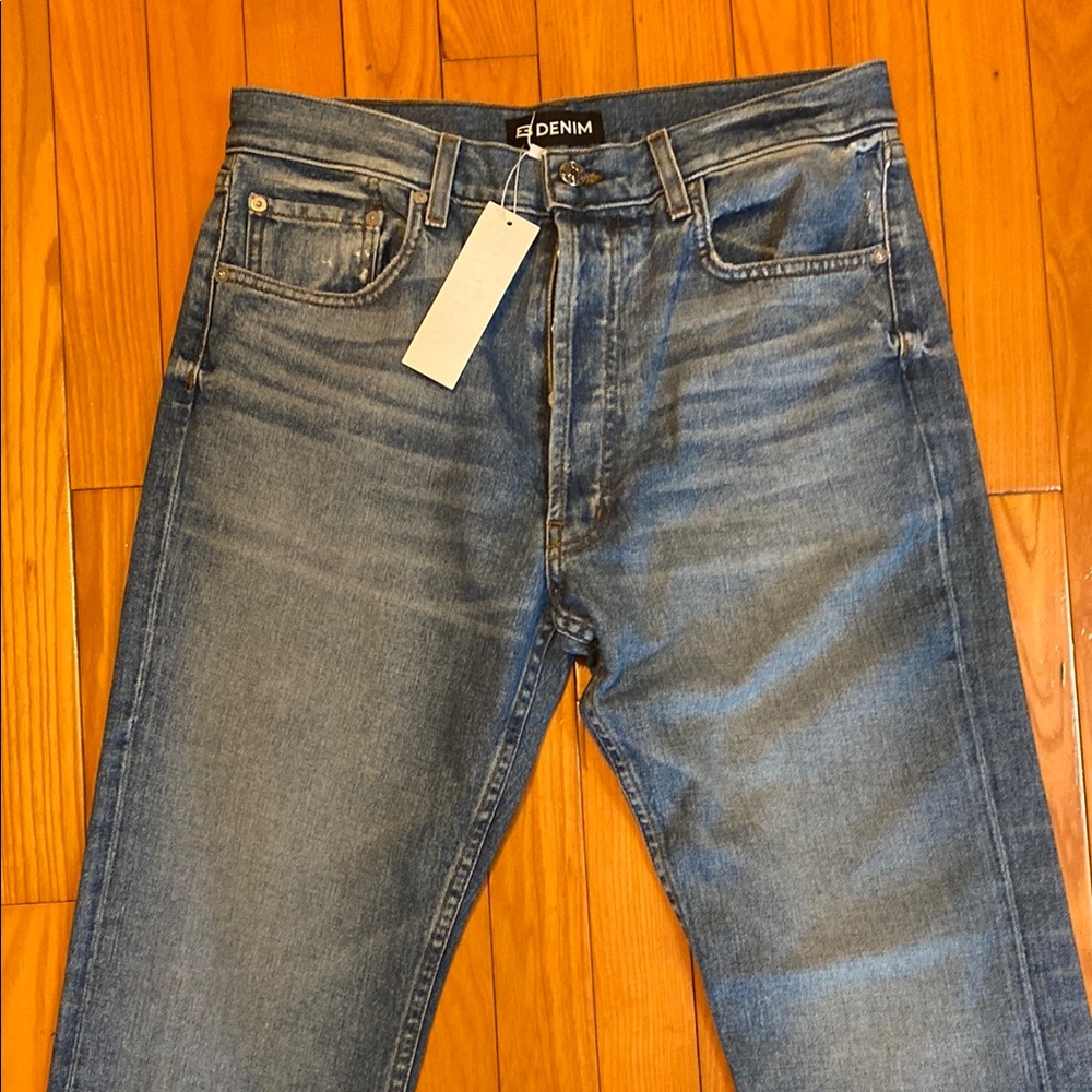 EB light blue baggy denim jeans